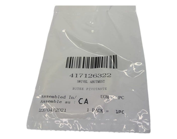 New OEM Genuine Bombardier Recreational Products, Swivel Abutment - Part # 417126322