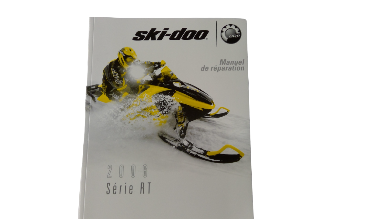 New OEM Genuine Bombardier Recreational Products, Shop Manual Rt 2006 Fr. - Part # 484200075