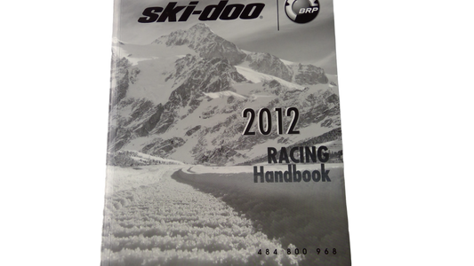 New OEM Genuine Bombardier Recreational Products, Racing Manual Ski-Doo 12 E - Part # 484800968