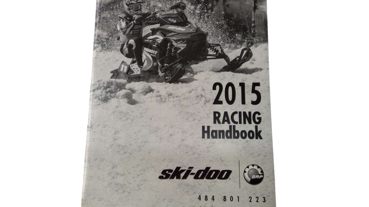 New OEM Genuine Bombardier Recreational Products, Racing Manual Ski-Doo 15 E - Part # 484801223