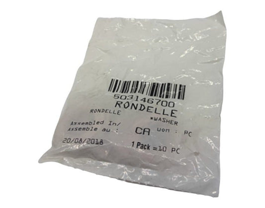 New OEM Genuine Bombardier Recreational Products, Washer - Part # 503146700