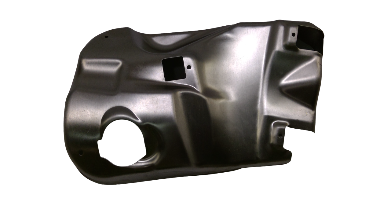 New OEM Genuine Bombardier Recreational Products, Lh Heat Shield - Part # 514054369