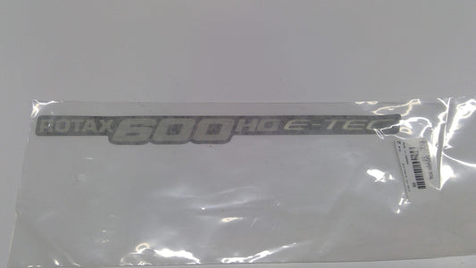 New OEM Genuine Bombardier Recreational Products, Hood Decal Rotax 600 Ho E - Part # 516003532