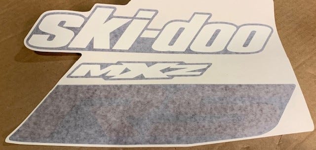 New OEM Genuine Bombardier Recreational Products, Lh Side Decal - Part # 516005607