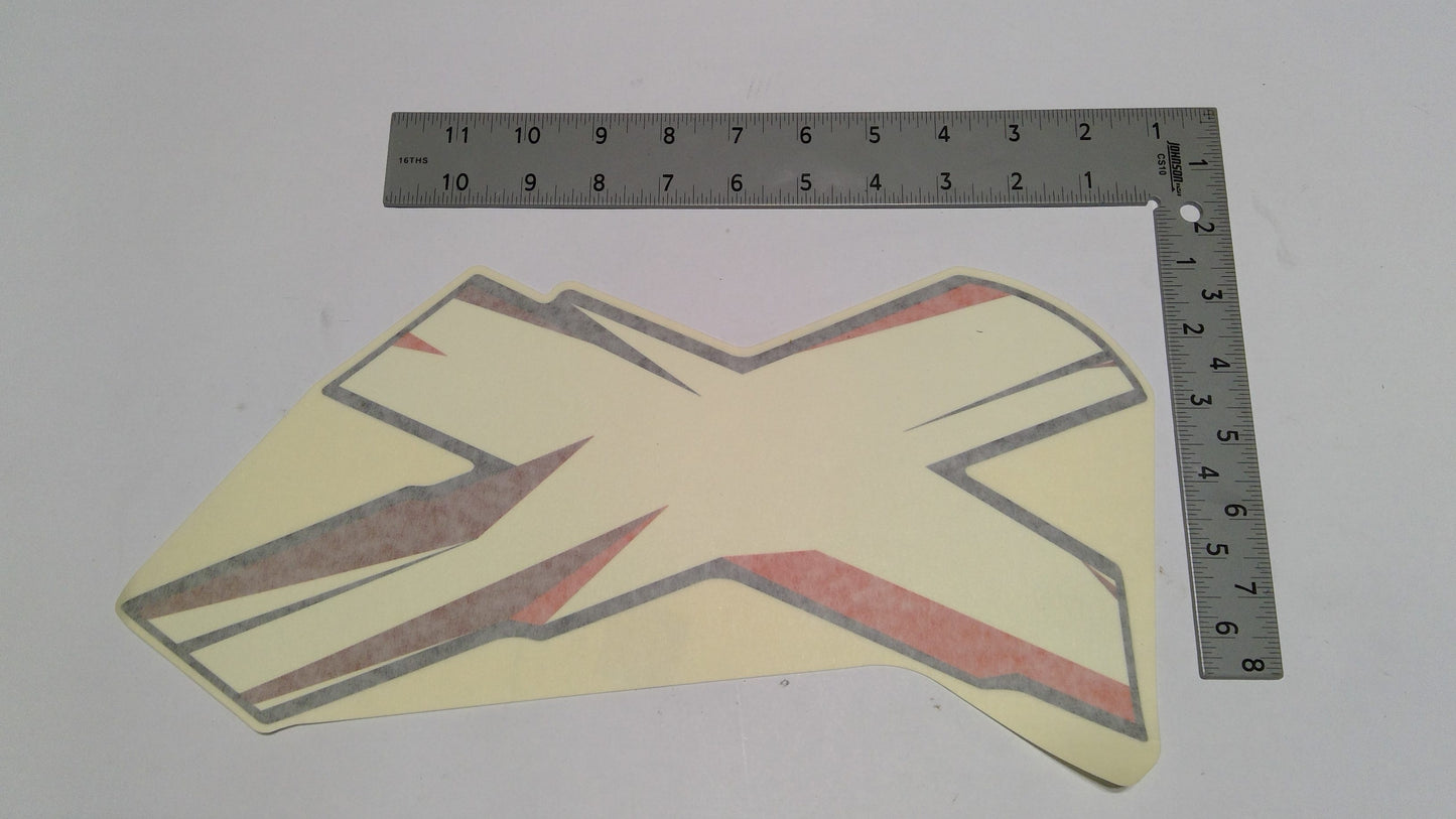 New OEM Genuine Bombardier Recreational Products, Lh Lower Decal - Part # 516006013