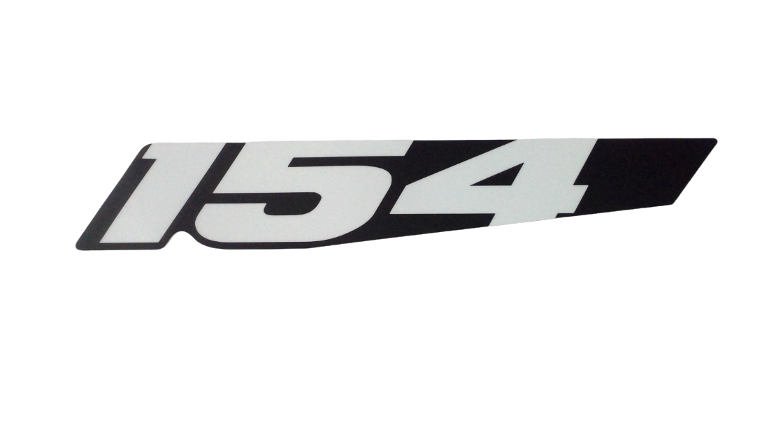 New OEM Genuine Bombardier Recreational Products, Lh Frame Decal 154 - Part # 516006589