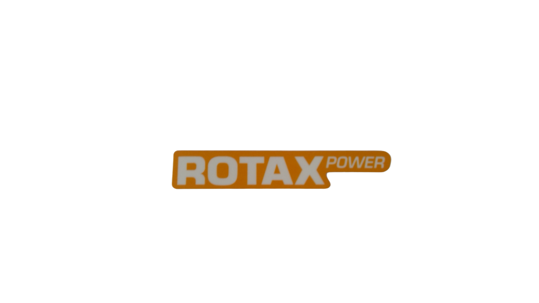 New OEM Genuine Bombardier Recreational Products, Decal Rotax Power - Part # 516007834