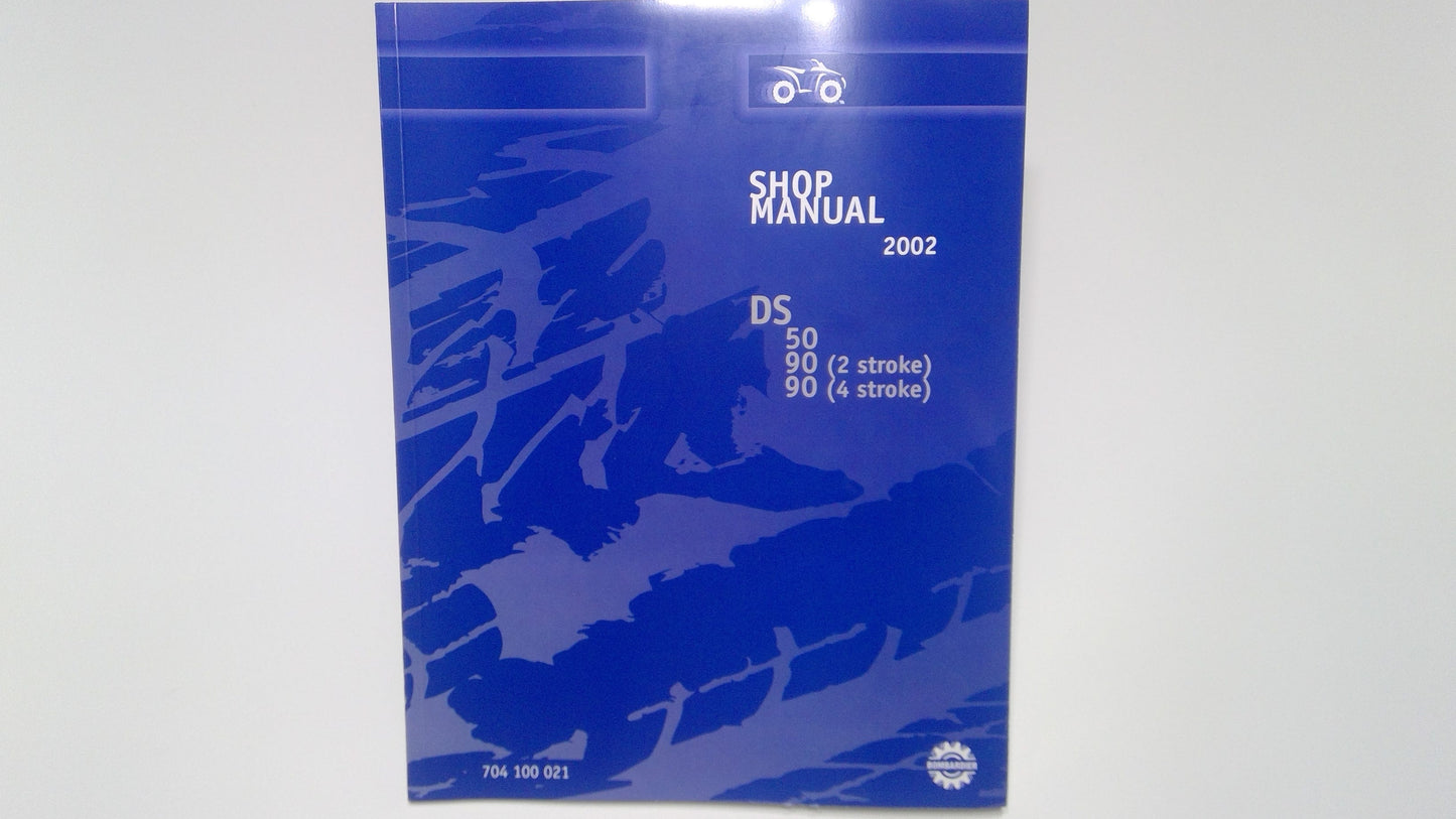 New OEM Genuine Bombardier Recreational Products, Shop Manual English Ds50/9 - Part # 704100021
