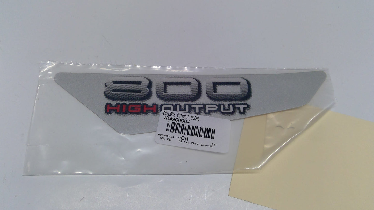 New OEM Genuine Bombardier Recreational Products, Cvt 800 Decal - Part # 704900964