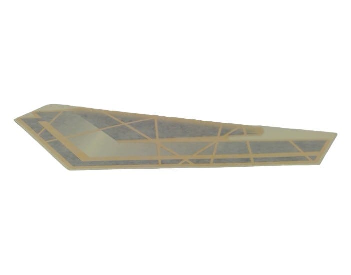 New OEM Genuine Bombardier Recreational Products, Lh Interior Rear Fender De - Part # 704901140