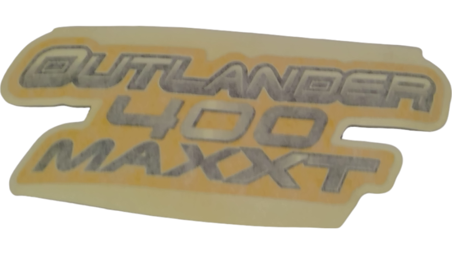 New OEM Genuine Bombardier Recreational Products, Console Decal 400 Max Xt - Part # 704901710