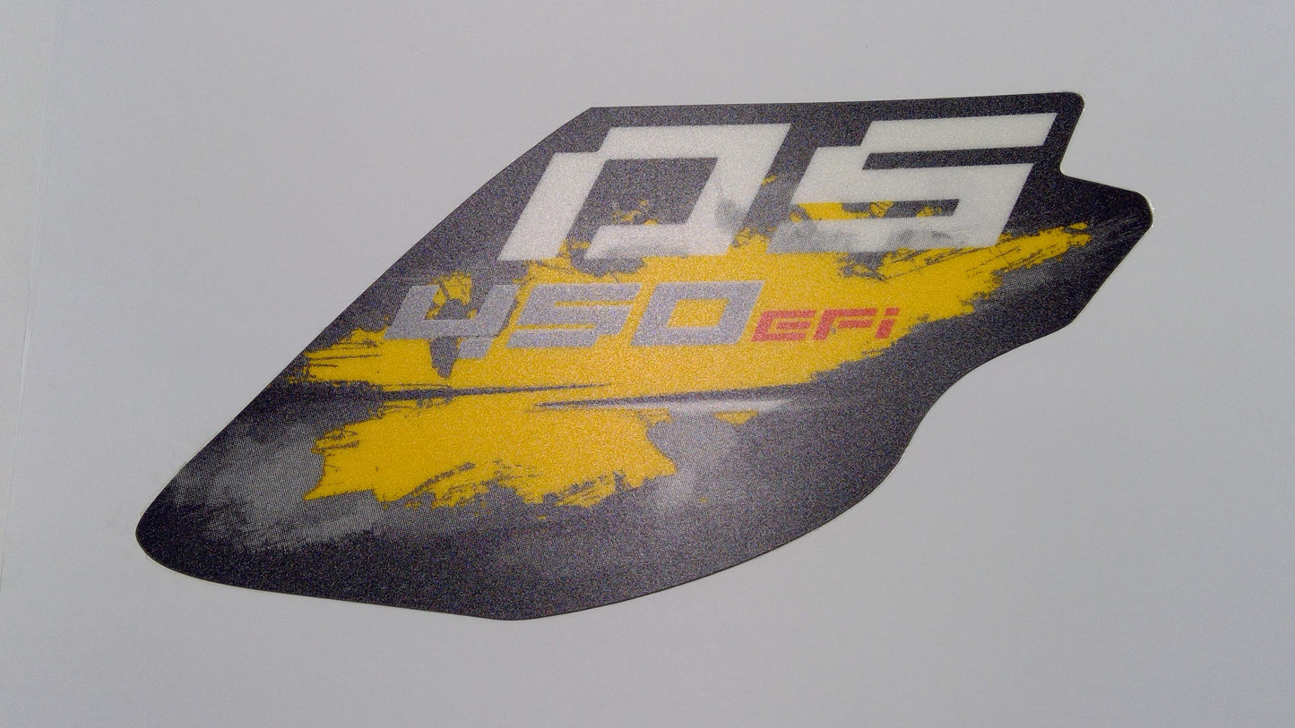 New OEM Genuine Bombardier Recreational Products, Rh Ds450Efi Decal - Part # 704901932
