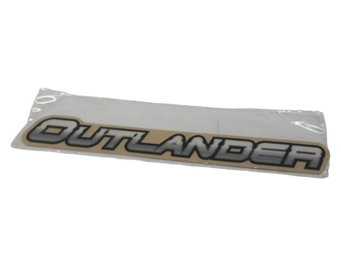 New OEM Genuine Bombardier Recreational Products, Side Decal Outlander - Part # 704902220