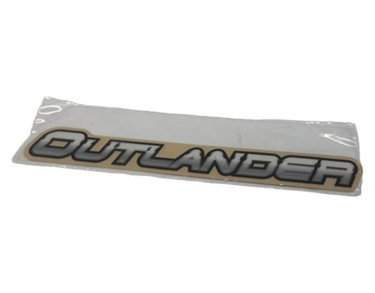 New OEM Genuine Bombardier Recreational Products, Side Decal Outlander - Part # 704902220