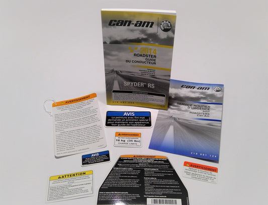 New OEM Genuine Bombardier Recreational Products, Kit Doc Fr. Rs - Part # 704903696