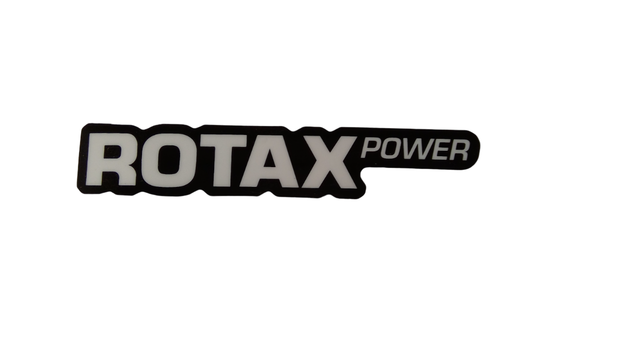 New OEM Genuine Bombardier Recreational Products, Decal Rotax Power - Part # 704903764