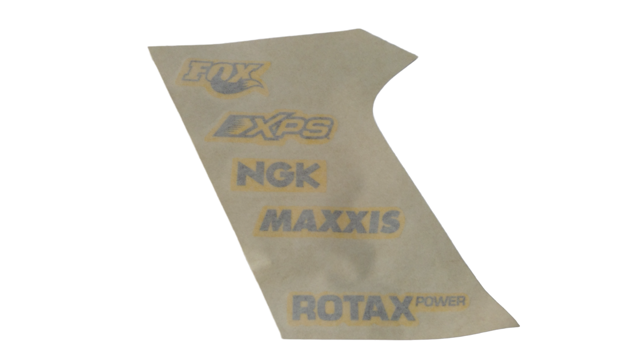 New OEM Genuine Bombardier Recreational Products, Sponsor Decal - Part # 704903769