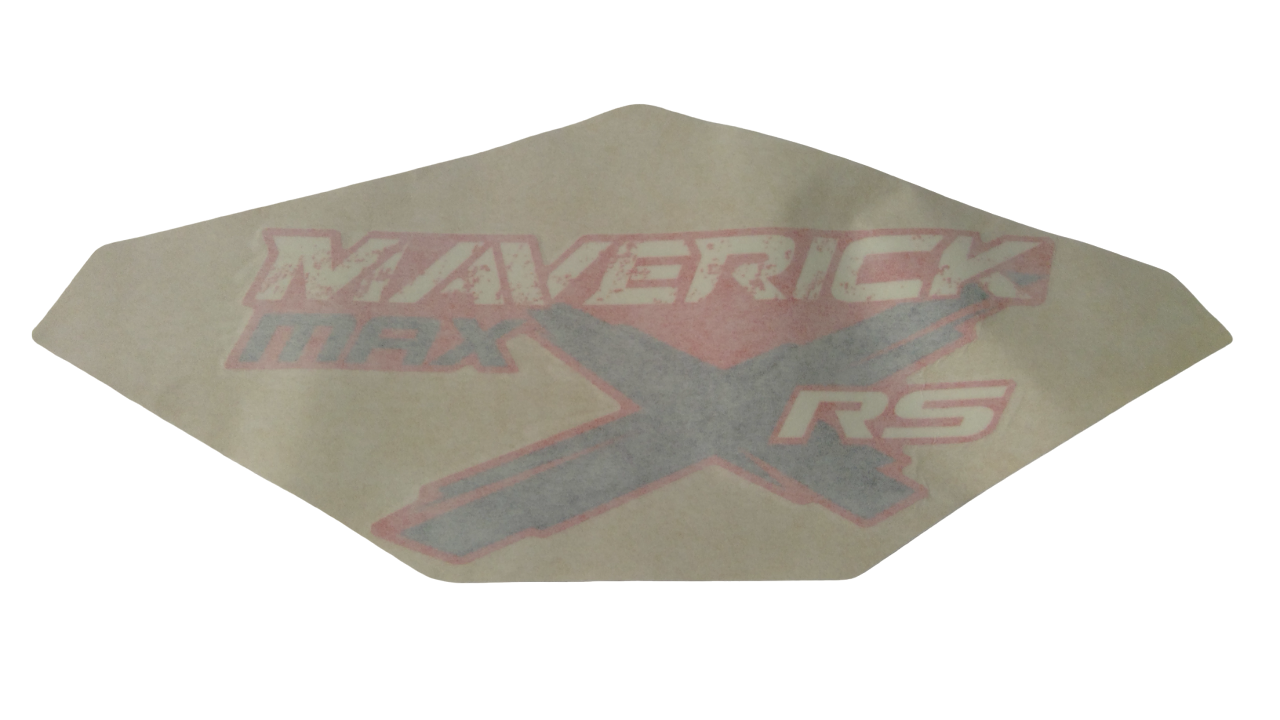 New OEM Genuine Bombardier Recreational Products, Lateral Label Maverick Xr - Part # 704903777