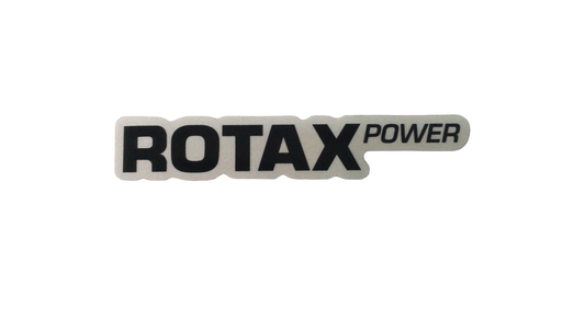 New OEM Genuine Bombardier Recreational Products, Decal Rotax Power - Part # 704903807