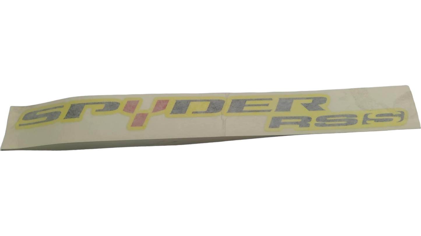 New OEM Genuine Bombardier Recreational Products, Decal Spyder Rs-S - Part # 704903842