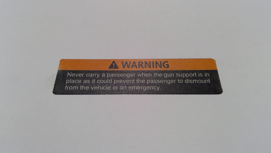 New OEM Genuine Bombardier Recreational Products, Warning Label - Part # 704904094