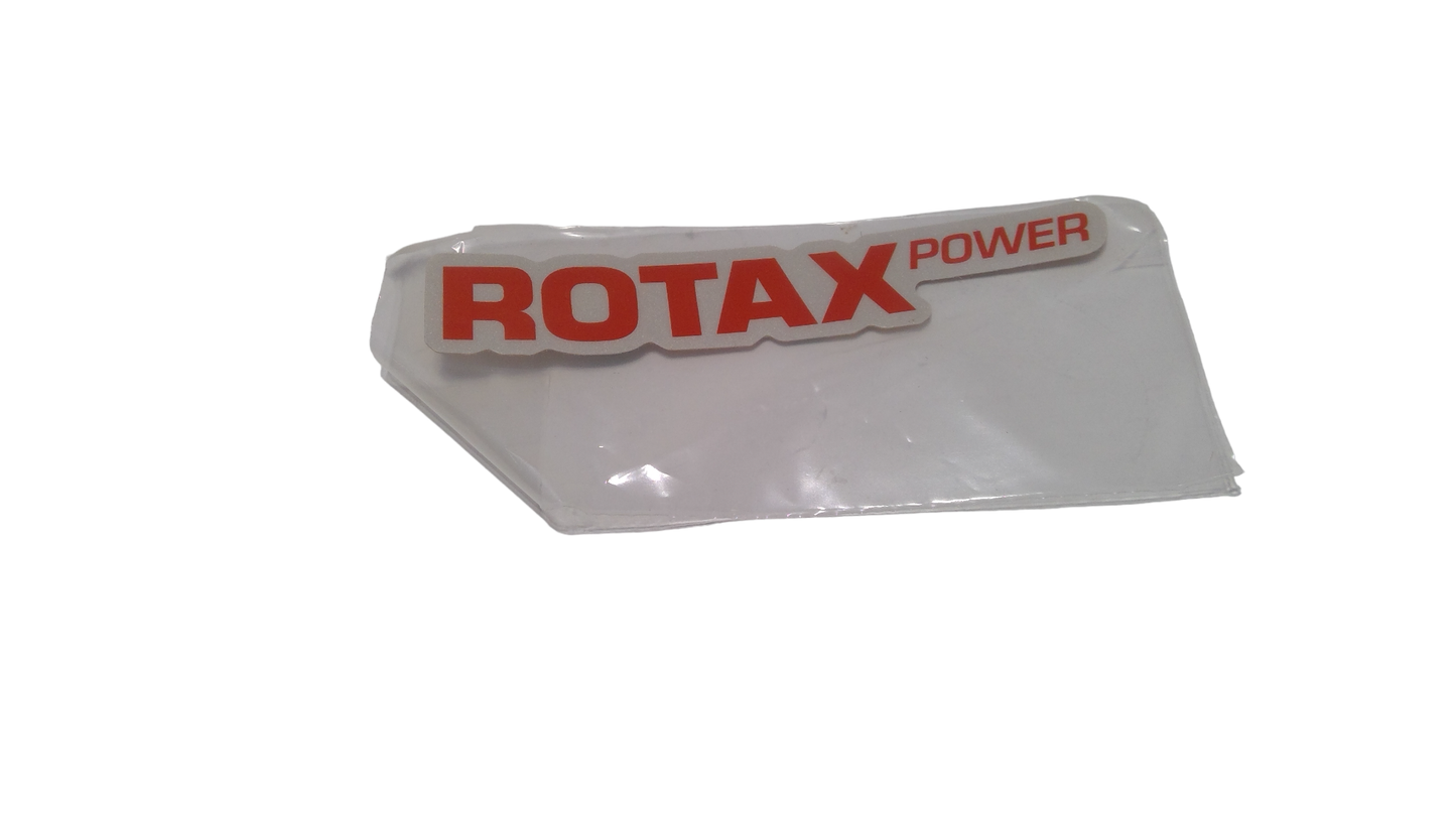 New OEM Genuine Bombardier Recreational Products, Decal Rotax Power - Part # 704904252