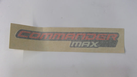 New OEM Genuine Bombardier Recreational Products, Lateral Decal Commander M - Part # 704904294