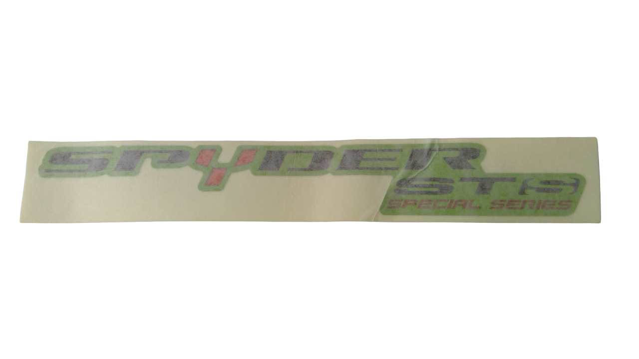 New OEM Genuine Bombardier Recreational Products, Decal Spyder St - Part # 704904633