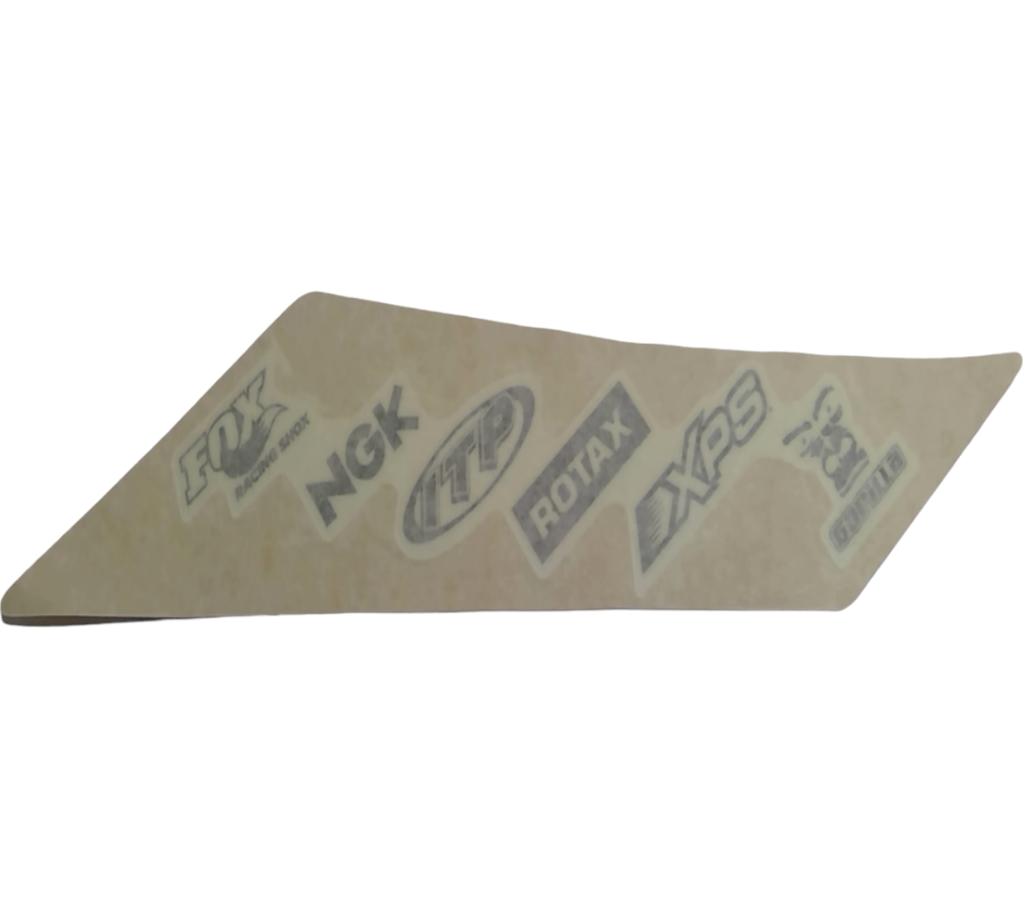 New OEM Genuine Bombardier Recreational Products, Sponsor Decal - Part # 704904913