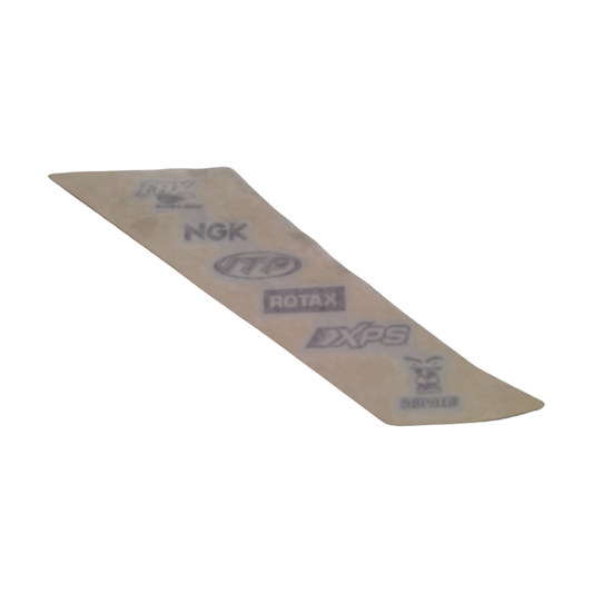 New OEM Genuine Bombardier Recreational Products, Sponsor Decal - Part # 704904918