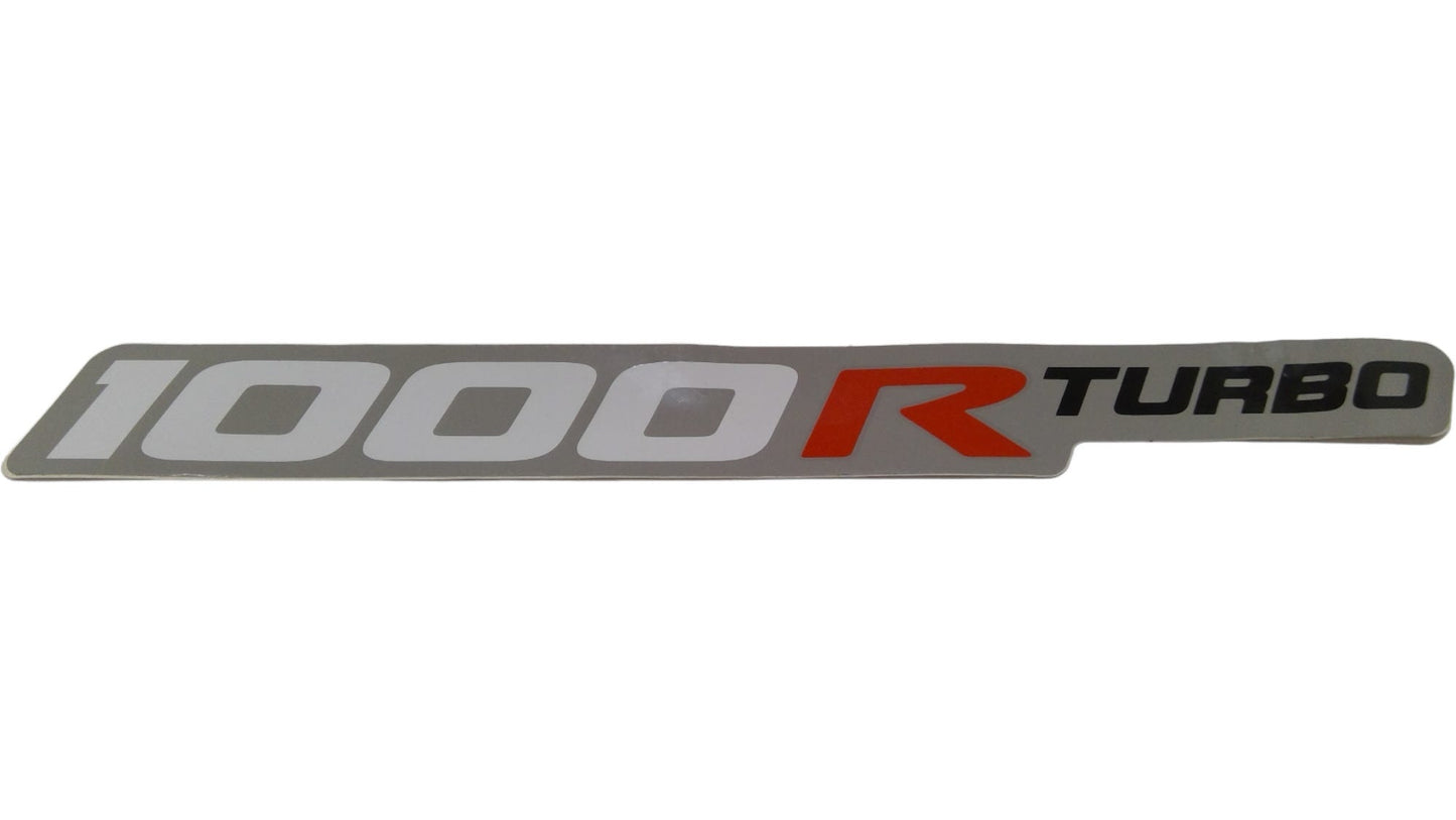 New OEM Genuine Bombardier Recreational Products, Hood Decal 00R Turbo - Part # 704905332