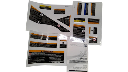 New OEM Genuine Bombardier Recreational Products, French Kit Document - Part # 704906173