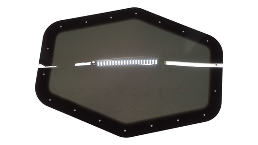 New OEM Genuine Bombardier Recreational Products, Clear Roof Plate - Part # 705007301