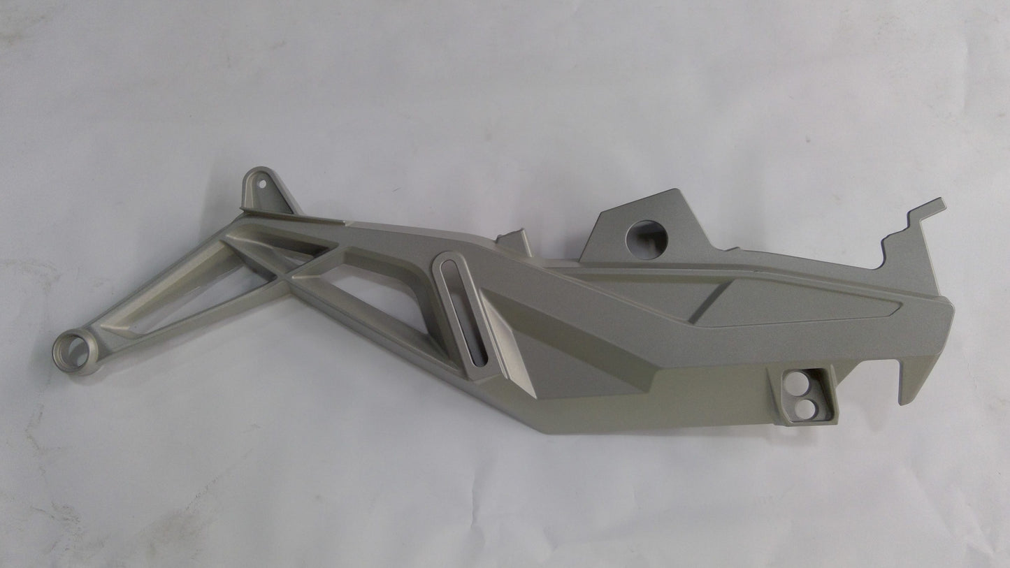 New OEM Genuine Bombardier Recreational Products, Rh Footrest Support Silve - Part # 705007975