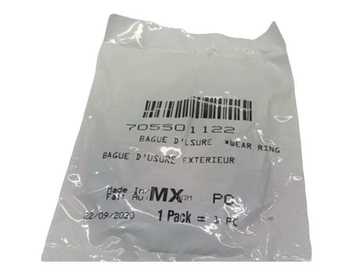 New OEM Genuine Bombardier Recreational Products, Wear Ring - Part # 705501122