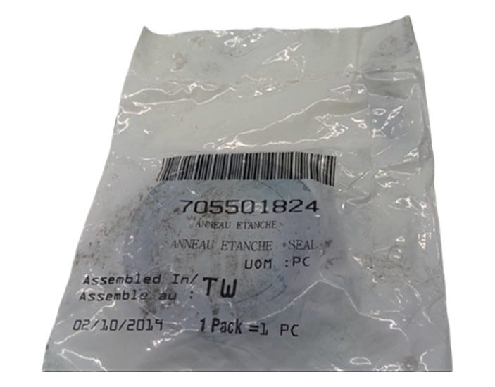 New OEM Genuine Bombardier Recreational Products, Seal - Part # 705501824