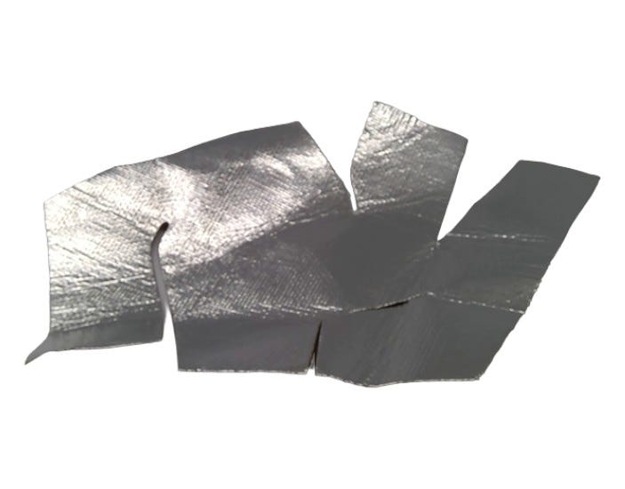 New OEM Genuine Bombardier Recreational Products, Reflective Sheet - Part # 707000984