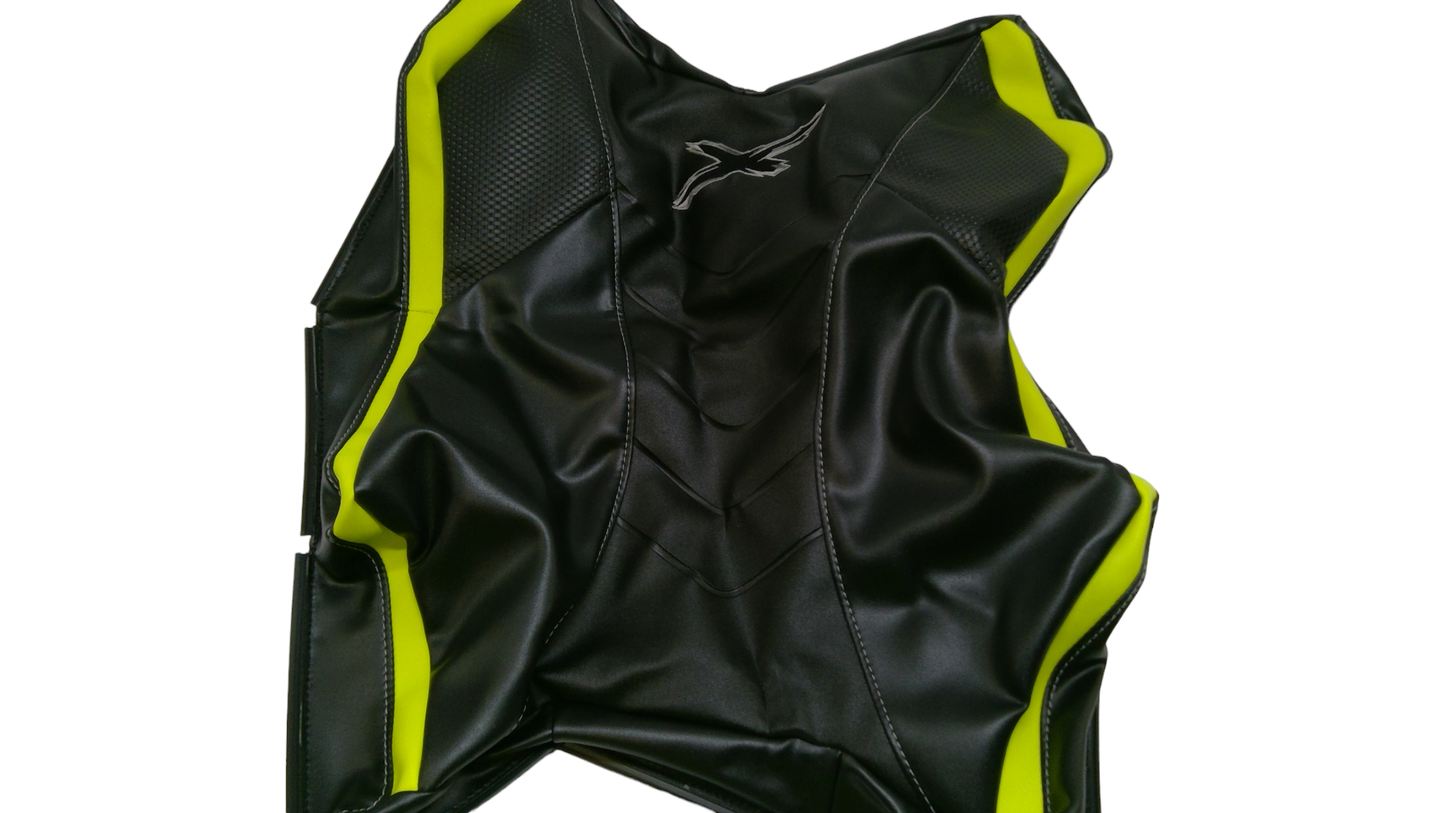 New OEM Genuine Bombardier Recreational Products, Backrest Cover - Part # 708001553