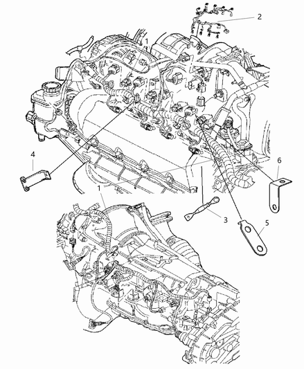 Bracket Wire Harness