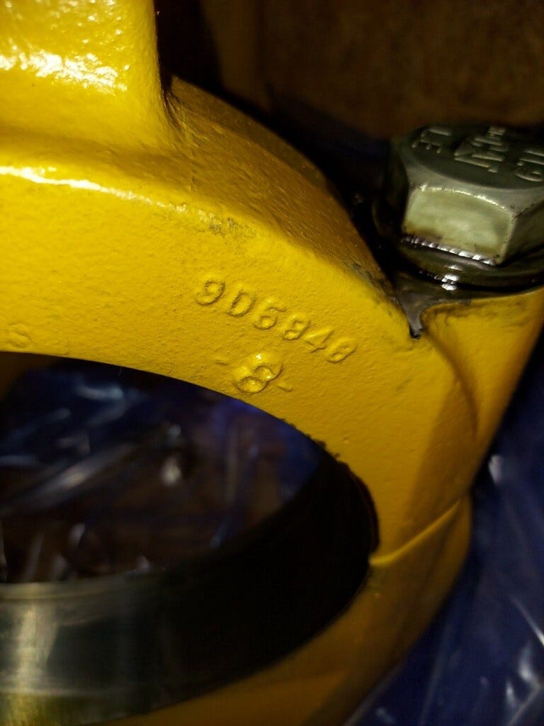 New OEM Genuine Caterpillar, Carrier Asm - Part # 1168226