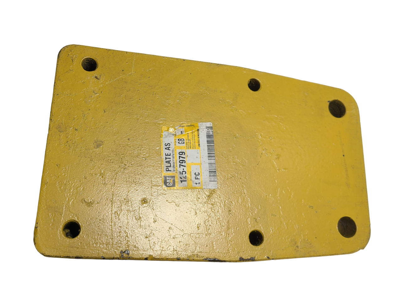 New OEM Genuine Caterpillar, Plate As - Part # 1257979