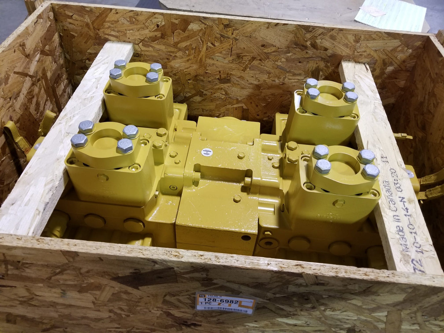 New OEM Genuine Caterpillar, Valve G - Part # 1286982