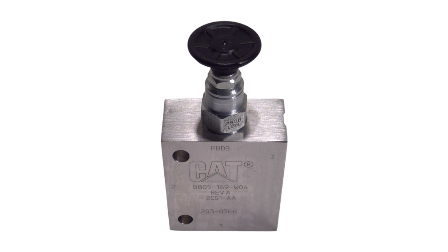 New OEM Genuine Caterpillar, Valve Reduc - Part # 2030586