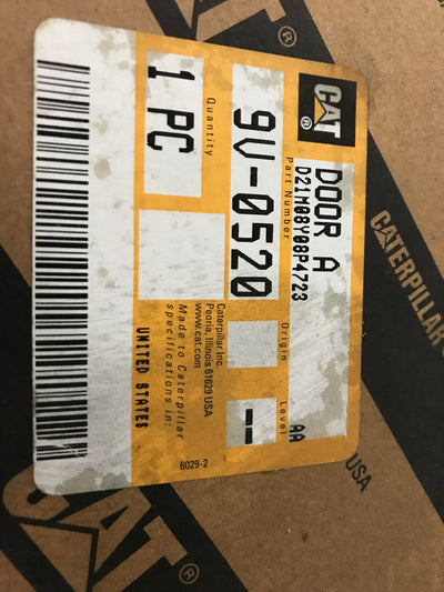 New OEM Genuine Caterpillar, Door Asm - Part # 9V0520