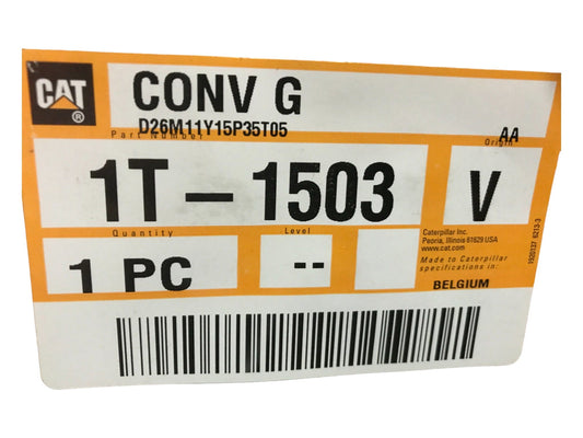New OEM Genuine Caterpillar, Conv G - Part # 1T1503