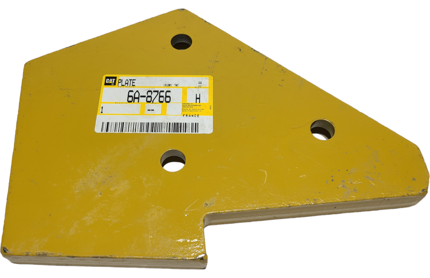 New OEM Genuine Caterpillar, Plate - Part # 6A8766