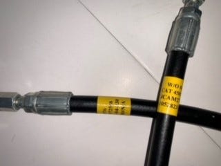 New OEM Genuine Caterpillar, Hose Asm Jcaf310-04-230 - Part # 1052823