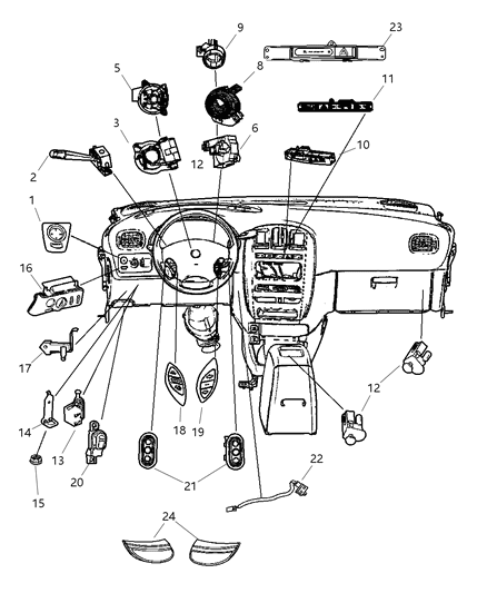 Housing Steering Column