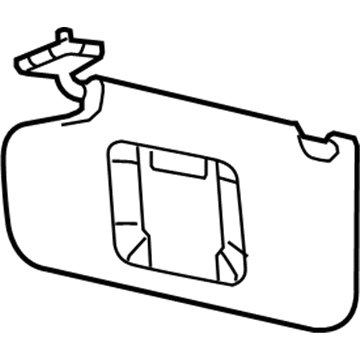 Visor Assy - Sun