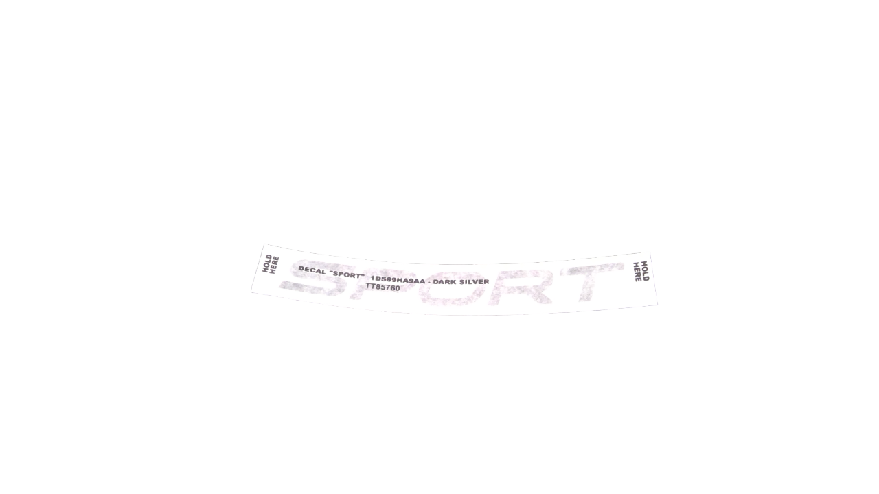 New 2003-2006 Fits Chrysler Wrangler Decal - Part # 1DS89HA9AA